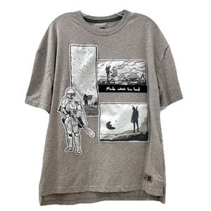 Star Wars Unisex T-Shirt M The Mandalorian Concept Series Mando Extends His Hand